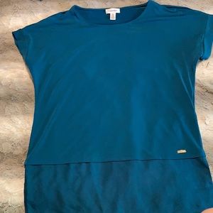 Blue Calvin Klein Shirt